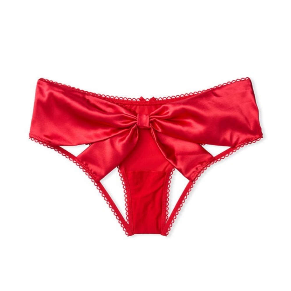 Victoria’s Secret Bow cutout back open panty